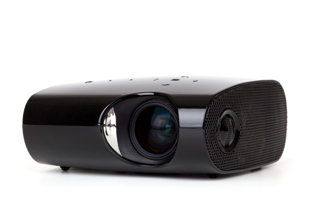 why put projector on a shelf